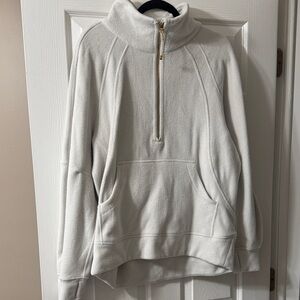 Lululemon scuba tumbled fleece funnel neck half zip